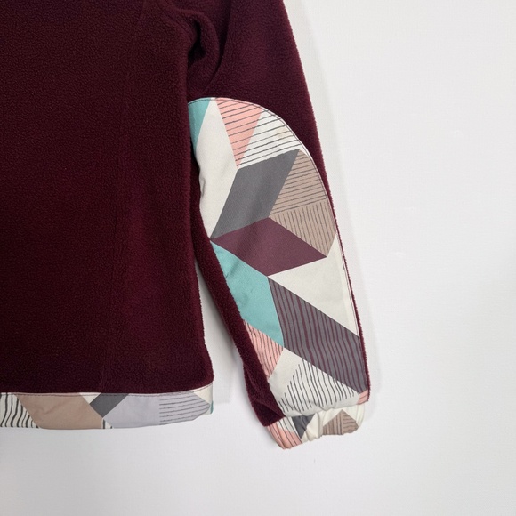 Hooey Girls M Full Zip Up Lightweight Ski Winter Sport Warm Cozy Fleece Jacket - Picture 8 of 16